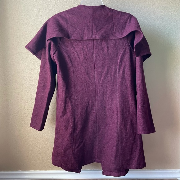 Piko Wool draped lapel jacket - Picture 5 of 5